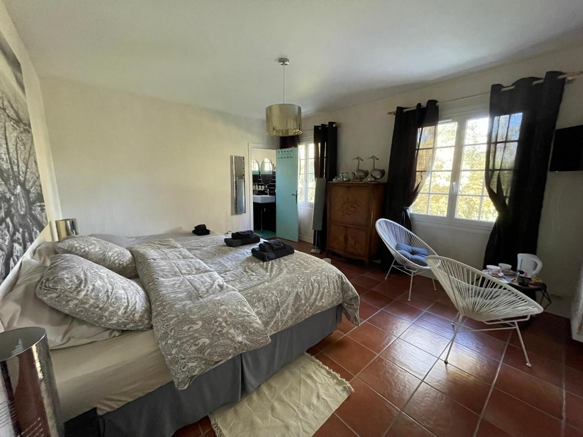 Bed and Breakfast La Belle Chaumiere Bretagne-de-Marsan Exterior foto