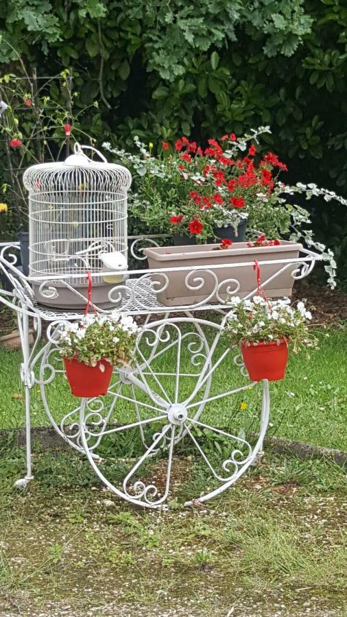 Bed and Breakfast La Belle Chaumiere Bretagne-de-Marsan Exterior foto